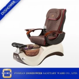 Çin Çin Pedikür Sandalye Üreticisi 3 Pipeless Pedikür Spa Cam Kase ile Manyetik Jet pedikür sandalye toptan için üretici firma