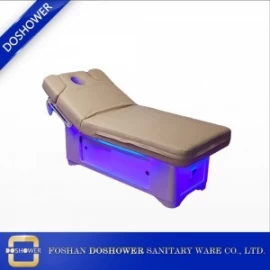 Chine Chine Lit de massage de luxe fournisseur avec des lits de massage électrique pour le lit de masse spa avec des lumières LED fabricant