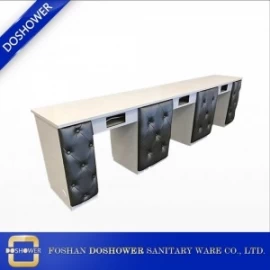China China-Maniküre-Bar-Tischhersteller mit Luxus-Maniküre-Tabellen für dreifacher Maniküre-Tabelle Hersteller