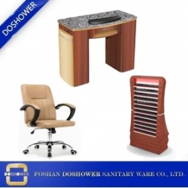 Çin Çin manikür masası üreticileri ile çin için tırnak masası toz toplayıcı tırnak salonu masa / DS-1751B-SET üretici firma