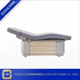 China China Cadeira de madeira da cadeira da massagem com a massagem elétrica do quadro da cama ajustável para a massagem moderna atacadista dobrável fabricante