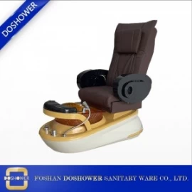 중국 중국 파이프리스 페디큐어 의자에 대 한 럭셔리 골드 페디큐어 의자와 마사지 페디큐어 의자 제조 업체 제조업체