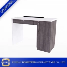 China China Nagel-Maniküre-Tabellenfabrik mit modernem Maniküre-Tisch für Luxus-Holz-Nagel-Tabelle Hersteller