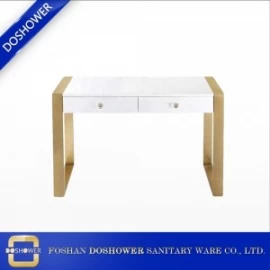 China China Nagel-Maniküretisch-Hersteller mit modernem Maniküre-Tisch für Gold-Maniküre-Tabellen-Set Hersteller