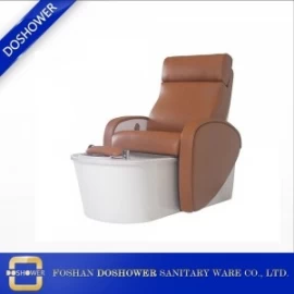 China Doshower Centenary Pedicure Spa-stoel met whirlpool en bassin-afdekking van comfortabele pedicure spa-stoelleverancier DS-J31 fabrikant