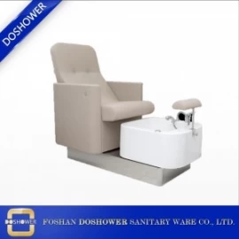 China Cadeira de spa de pedicure de preenchimento automático doshower com cadeira de massagem de unhas de fornecedor de cadeira de pedicure de massagem elétrica fabricante