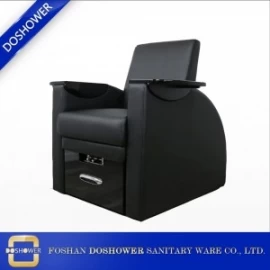 China DOSHOWER foot spa bath massage with heat black pedicure throne chair of spa chair pedicure station DS-J27 manufacturer