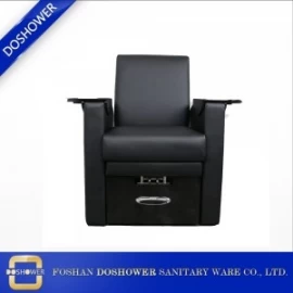 China Doshower voet spa badmassage met warmte zwarte pedicure troonstoel van spa stoel pedicure station leverancier fabriek fabriek ds-j27 fabrikant