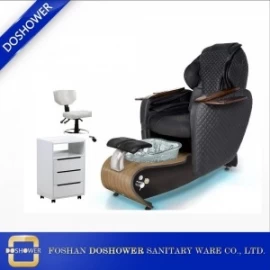 China Doshower Pedicure Spa Chairs mit Plastikglasmassagestuhl Magnetstrahl für Autofüllpediküre Spa Stuhl Hersteller Hersteller