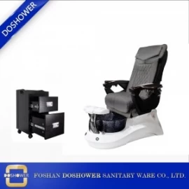 China Cadeira de spa de pedicure livre de Doshower Pluming com base retrátil do fornecedor de equipamentos de spa de beleza de salão de salão Fabricação DS-J04 fabricante