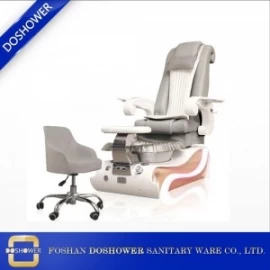 China Fábrica de cadeira de pedicure spa dowrower com cadeira de massagem de pedicure de luxo para salão de massagem para unhas fabricante
