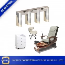 porcelana Fabricante de sillas eléctricas de pedicura en China con la más nueva silla de spa de pedicura para proveedores de mesas de uñas para salones / DS-W1780-SET fabricante
