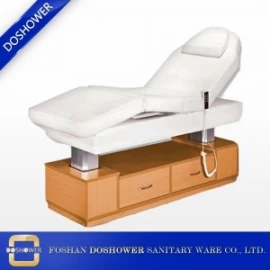 porcelana Mesa de masaje eléctrica con cama de masaje facail 3 motores cama de masaje fabricante china DS-W1818 fabricante