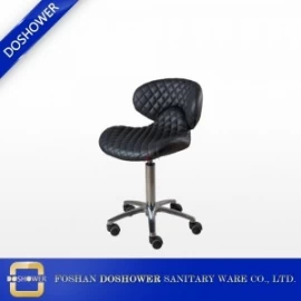 porcelana Silla de silla de alta calidad Taburete de silla de salón de belleza con respaldo ergonómico fabricante