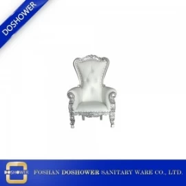 중국 여왕 페디큐어 의자 용 여왕 왕좌 스파 의자가있는 왕과 여왕 의자 왕좌 제조업체
