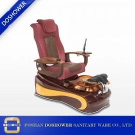 China Manicure Pedicure Fabricante Crystal Bowl Foot Bath Spa Chair fabricante