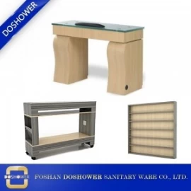 Chine Manucure Table Station Nail Table avec Client Chair Nail Dryer Table Station Wholesale Chine DS-N9520 SET fabricant