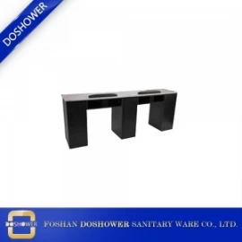 China Moderne manicure tafel met draagbare nageltafel met ventilator voor salonmeubels voor nageltafels fabrikant