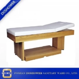 China Multi-function Massage Bed Wooden Spa Massage Bed Facial Bed Treatment Bed manufacturer