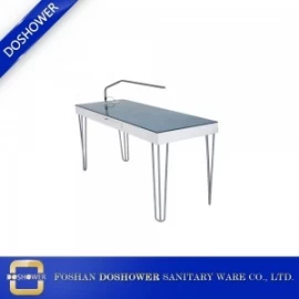China Nail salon manicure table with manicure table portable manicure table salon furniture manufacturer