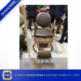 China Original barber chair Hairdressing salon chair Handmade Vintage Design manufacturer