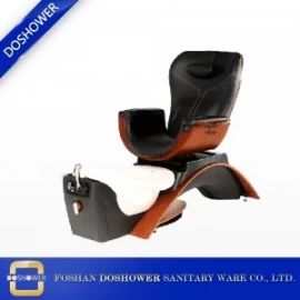China Pipeless Massage Spa Pedicure Chair with glass bowl of pedicure chair for sale manufacturer