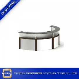 China Modern reception desk with curved reception desk reception desk manufacturer