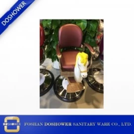 Chine Vintage chaise de barbier enfant chaise de salon fabricant de porcelaine pour salon de coiffure fabricant