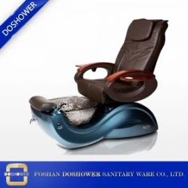 porcelana Las sillas de pedicura de lujo al por mayor utilizaron la fábrica DS-S17 de la silla de la pedicura del equipo del salón del clavo fabricante