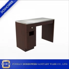 China Wood manicure table with China nail tech table manicure manufacturer for manicure table with drawers manufacturer
