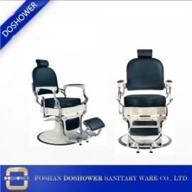 中国 椅子の理髪師の椅子を備えた理髪師の椅子を備えたアンティークバーバー椅子のアクセサリー メーカー