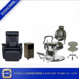 中国 理髪師の椅子のサロンサプライヤーとバーバーチェア付きクラシック2022サロン家具バーバーチェア卸売価格 メーカー