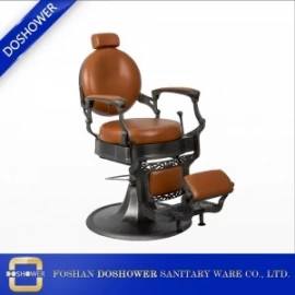 China Cadeira de barbeiro cabeleireiro com fábrica de cadeira de barbearia de China para cadeira de barbeiro vintage fabricante