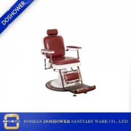 China cadeiras de barbeiro à venda com cadeira de barbeiro vintage para móveis de salão cadeira de barbeiro fabricante