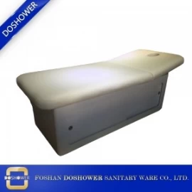 China beauty treatment bed spa bed Wood Massage Bed with Storage Manufacturer China DS-M9008 manufacturer