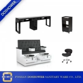 China bench pedicure chair spa pedicure bench manicure pedicure salon package DS-W28 SET manufacturer