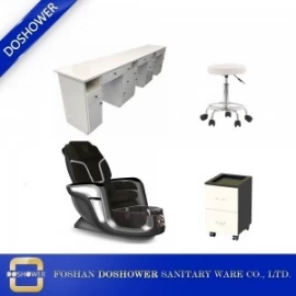 China Porzellan Pediküre Stuhl und Maniküre Tisch Set Pediküre Stuhl Paket Großhändler DS-W3 SET Hersteller