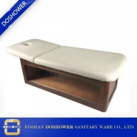 China china houten massage bed met hout spa massage bed fabrikant van elektrische massage bed DS-M9007 fabrikant