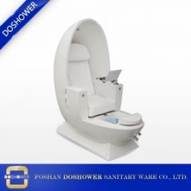 China egg pedicure chair products egg shaped station for massage spa salon manufacturer
