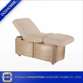 porcelana Cama de mesa de masaje eléctrica con masaje marrón Spa Cama para cama de masaje para China Fabricante fabricante