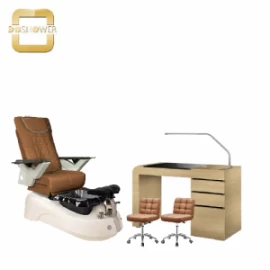 中国 ペディキュア椅子付き電気ペディキュアチェア2022フットホルダー用の贅沢品なしペディキュアチェア木製 メーカー