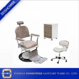 中国 理髪師の椅子の物資を備えた金のプロの理髪店の椅子は、理髪師の椅子のための備品の髪のドレッシングチェアのような椅子 メーカー