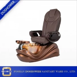 中国 スパペディキュア椅子の工場のための販売のための新しいデザインのペディキュアチェア付きの豪華なペディキュアチェア メーカー