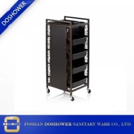 China luxury hairdressing trolley cart tool with rolling wheel beauty salon furniture manufacturer