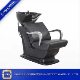 China luxury salon shampoo chair with shampoo bowl chair for Chinese salon furniture factory manufacturer