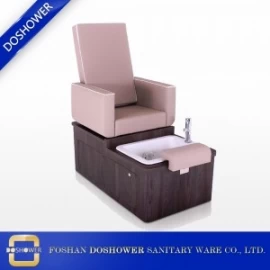 중국 배관 페디큐어 의자 파이프리스 제조 업체 중국 DS-W2054없이 매니큐어 페디큐어 소파 의자 제조업체
