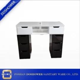 中国 マニキュアテーブルセットブラックマニキュアテーブルのためのネイルテーブルマニキュアサプライヤー中国 メーカー