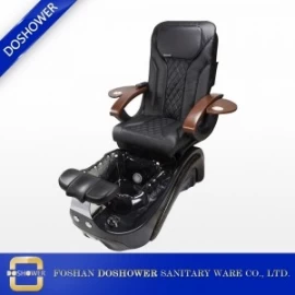 Chine équipement de spa de massage avec chaise de pédicure salon noir pour la vente du fabricant de chaise de spa pédicure DS-W19116 fabricant