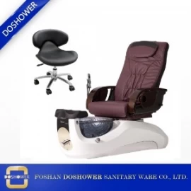 Çin en düşük toptan fiyata satılık tırnak salonu mobilya modern pedikür sandalye üretici firma