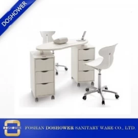 China modern salon manicure table manicure station for sale nail table dust collector manufacturer